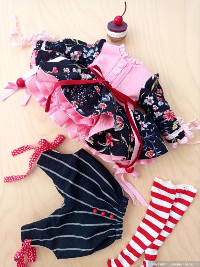 Комплект 🍒"Пироженка"🍒 для Готц/Zwergnase (фото 4)