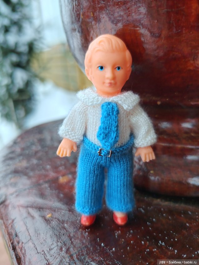 Пупс ГДР в комплекте ручной работы (фото 2)