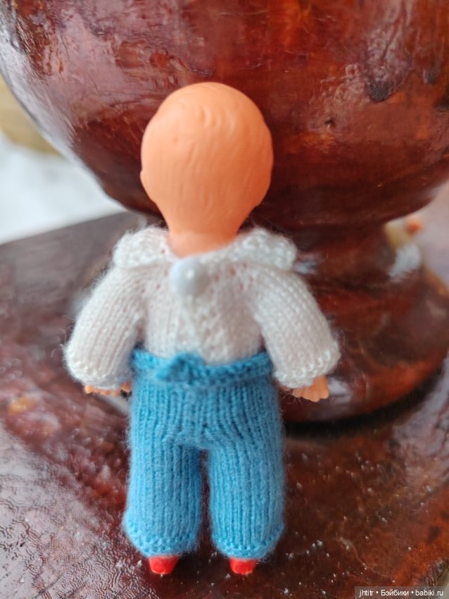 Пупс ГДР в комплекте ручной работы (фото 3)