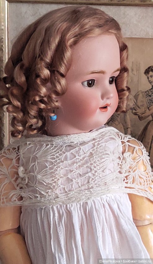 Парик для антикварной куклы (фото 2)