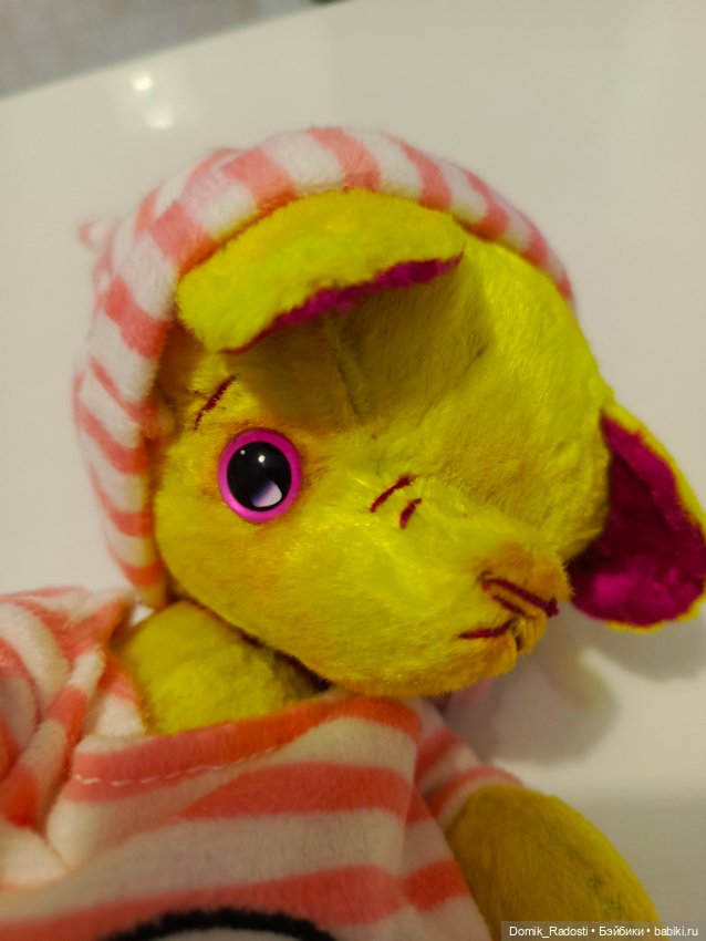 Сонный котик Желток — Авторские игрушки (фото 4)