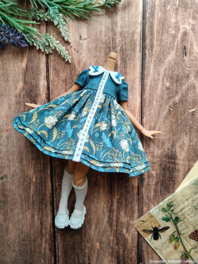 Одежда для кукол 1/6 (Blythe, Pullip, Landoudou, Monsterhigh, Poppy Parker) - платье 10