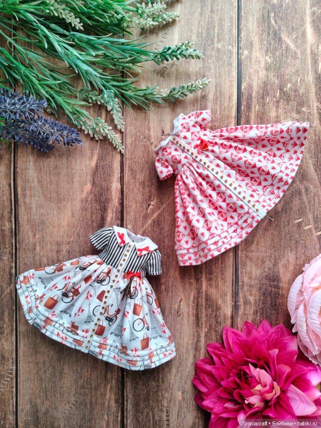 Одежда для кукол 1/6 (Blythe, Pullip, Landoudou, Monsterhigh, Poppy Parker) - платье 10 (фото 6)