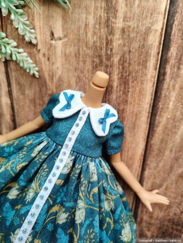 Одежда для кукол 1/6 (Blythe, Pullip, Landoudou, Monsterhigh, Poppy Parker) - платье 10 (фото 2)