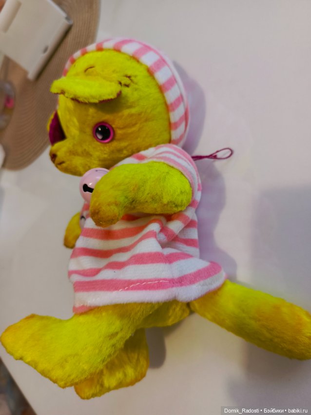 Сонный котик Желток — Авторские игрушки (фото 7)
