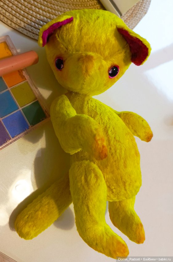 Сонный котик Желток — Авторские игрушки (фото 6)