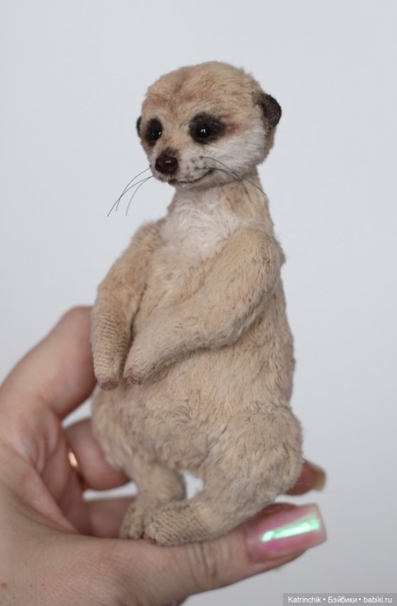 Сурикат тедди — Авторские игрушки