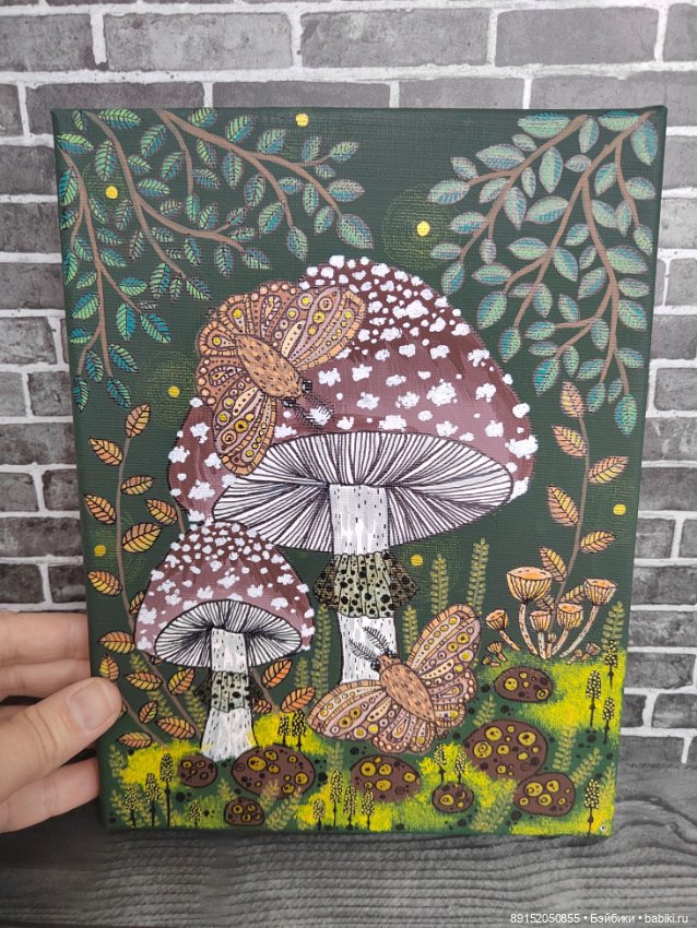 Грибочки в коробочке)Деревянные чудеса (фото 6)