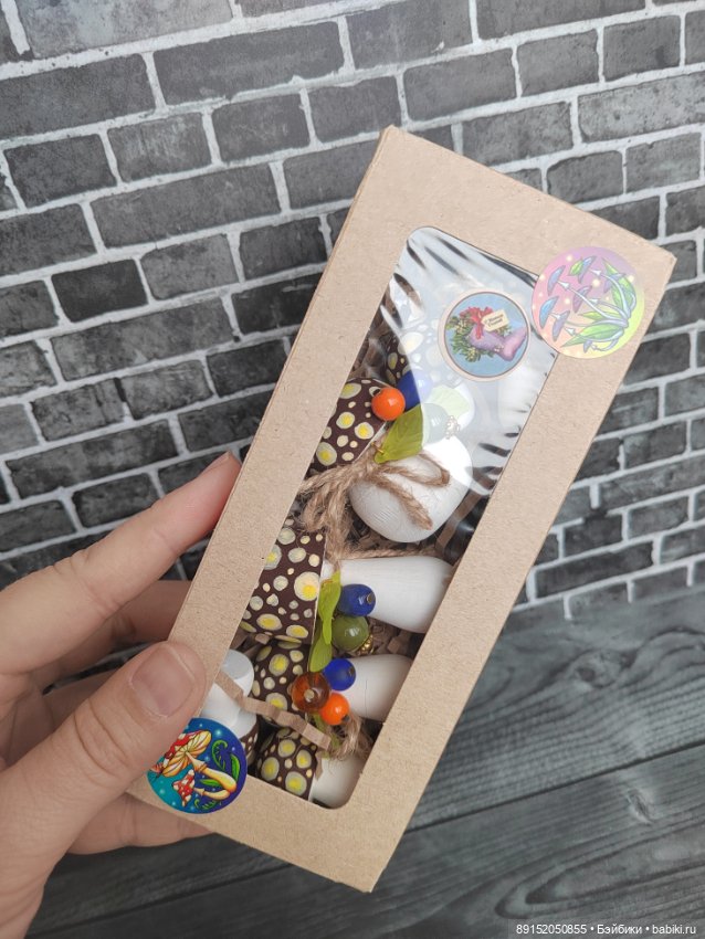 Грибочки в коробочке)Деревянные чудеса