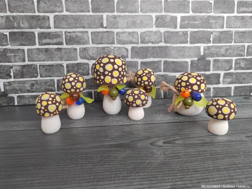 Грибочки в коробочке)Деревянные чудеса (фото 4)