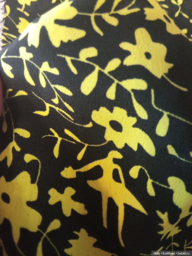 Отрезок ткани не хб для кукольного рукоделия (фото 3)