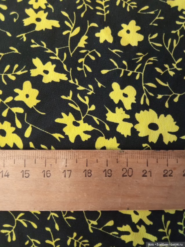 Отрезок ткани не хб для кукольного рукоделия (фото 2)