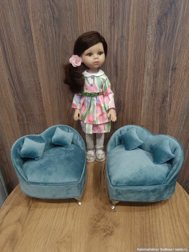 Два кресла для paola — Кукольная мебель (фото 4)