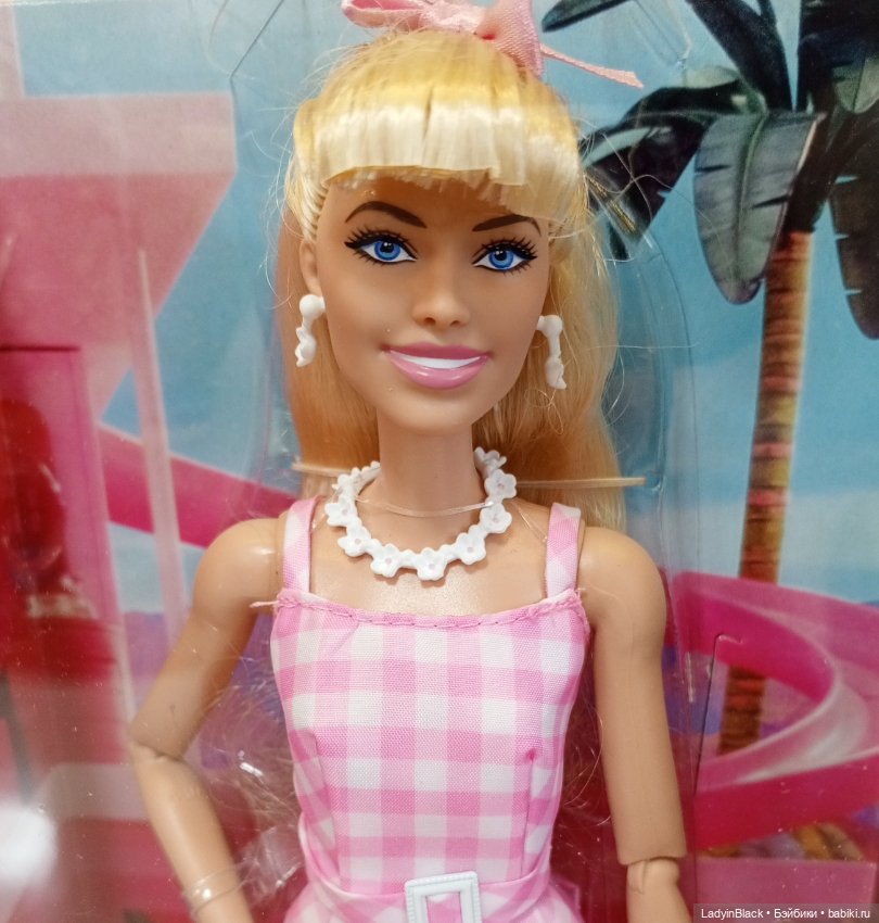 Коллекционная, игровая кукла Барби, портретная Марго Робби, по фильму Barbie The Movie (фото 2)