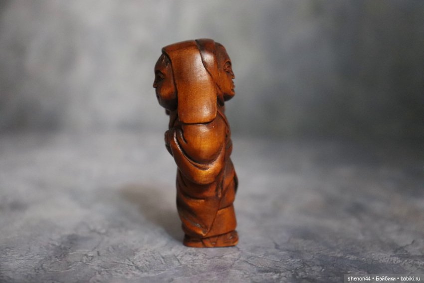 Нэцкэ "Двуликий" — Статуэтки (фото 6)