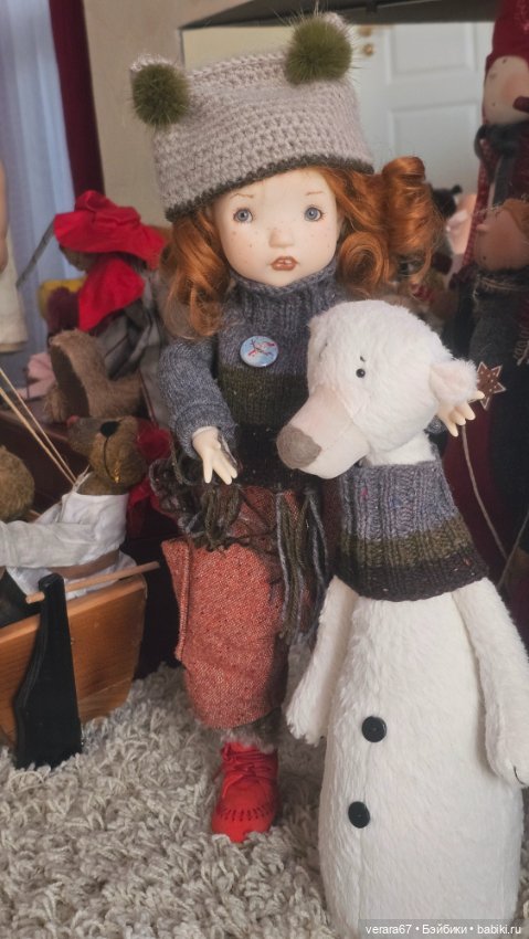 Smilla spoon с шикарным снежным медведем, коллекция 2025 года. Рассрочка (фото 4)