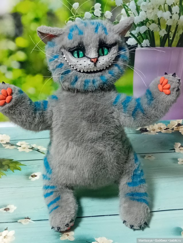 Котик Чеширский — Авторские игрушки