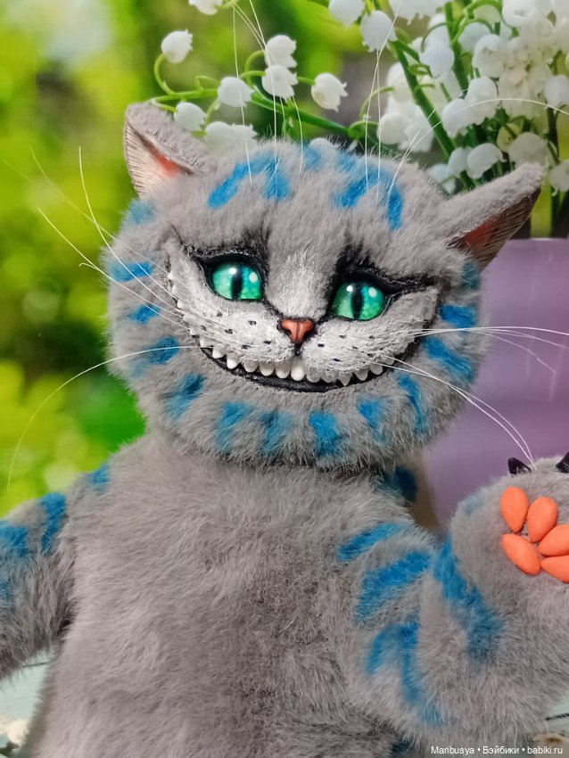 Котик Чеширский — Авторские игрушки (фото 6)