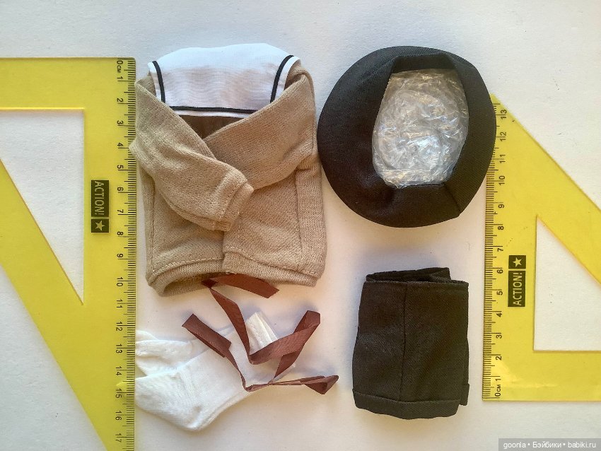 Школьная форма для бжд тини 1/6, YoSD (фото 3)