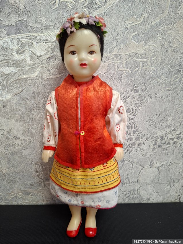Дружба народов. Кукла ссср. Украинка (фото 2)
