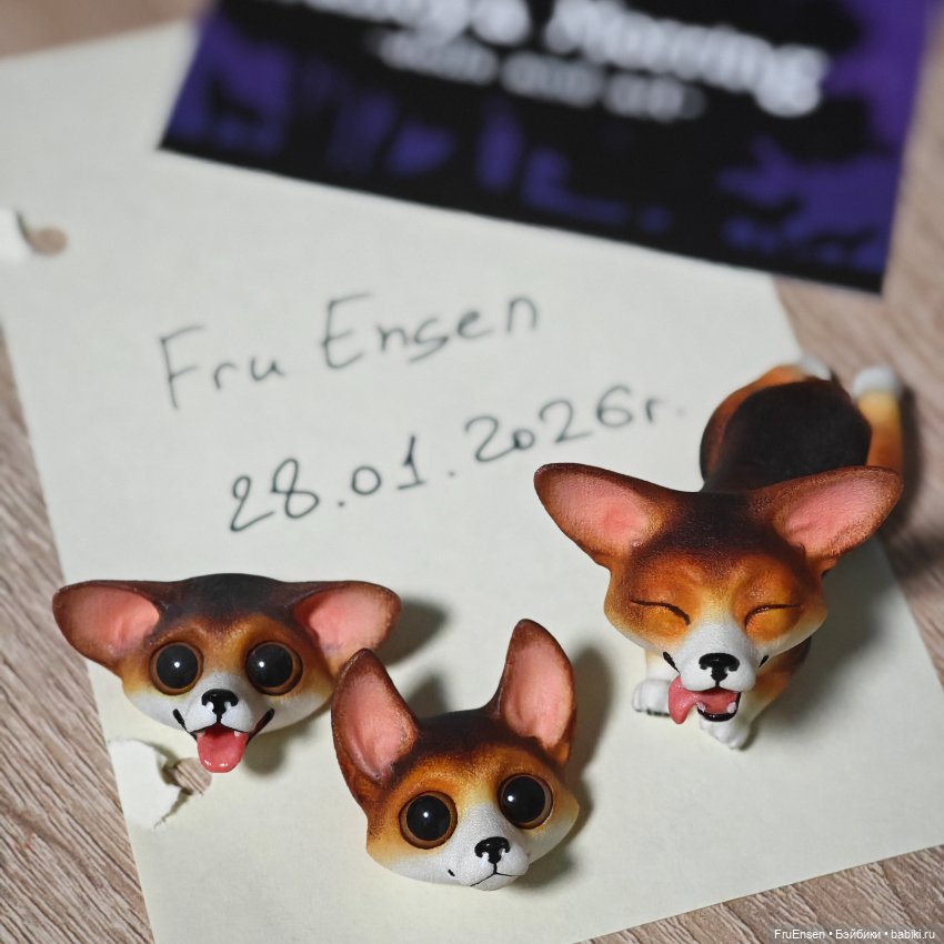 Магнитный корги — Авторские куклы BJD (фото 4)