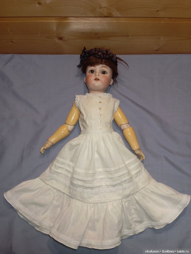 Комплект белья на антикварную куклу или реплику рост 55-58 см
