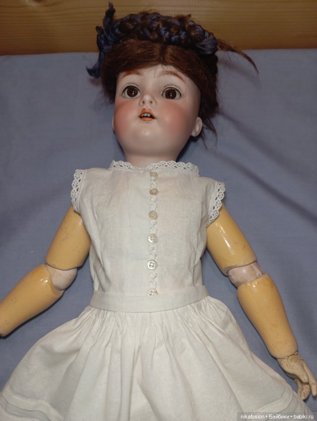 Комплект белья на антикварную куклу или реплику рост 55-58 см (фото 2)