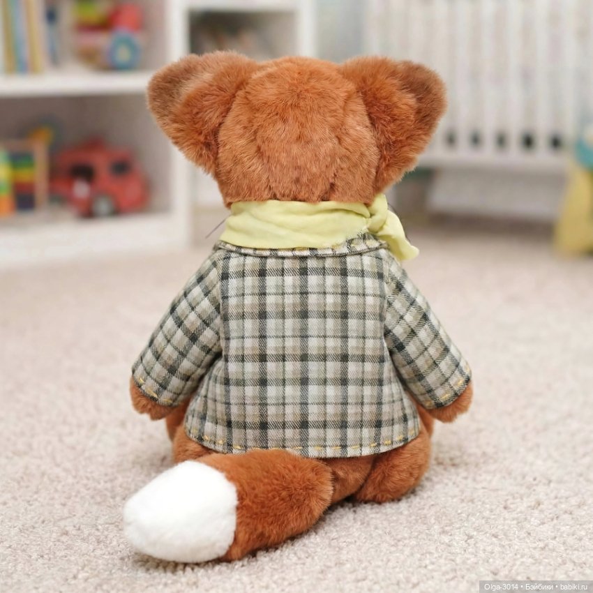 Лисёнок, мягкая игрушка ручной работы (фото 4)