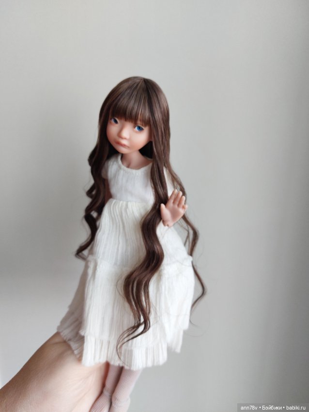 Парик из козочки для Птички Лоры, Эноки, Ланы от Петровой, Таши от Нехорошевой и подобным (фото 4)