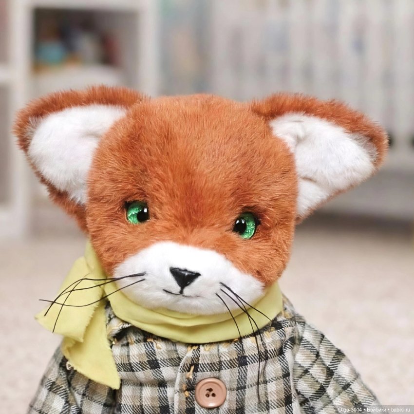 Лисёнок, мягкая игрушка ручной работы (фото 5)