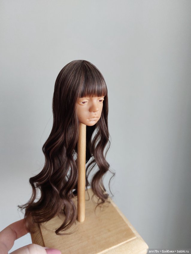 Парик из козочки для Птички Лоры, Эноки, Ланы от Петровой, Таши от Нехорошевой и подобным (фото 3)