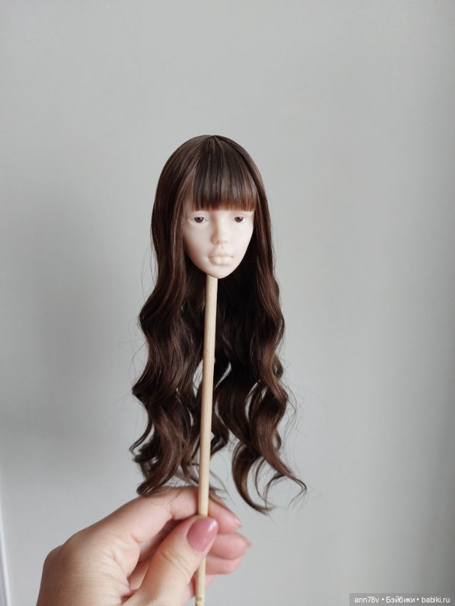 Парик из козочки для Птички Лоры, Эноки, Ланы от Петровой, Таши от Нехорошевой и подобным (фото 5)