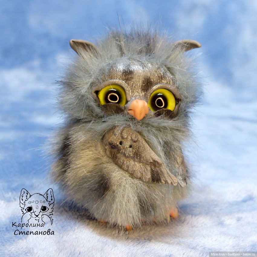 Совушка Скромная Буся — Авторские игрушки (фото 2)