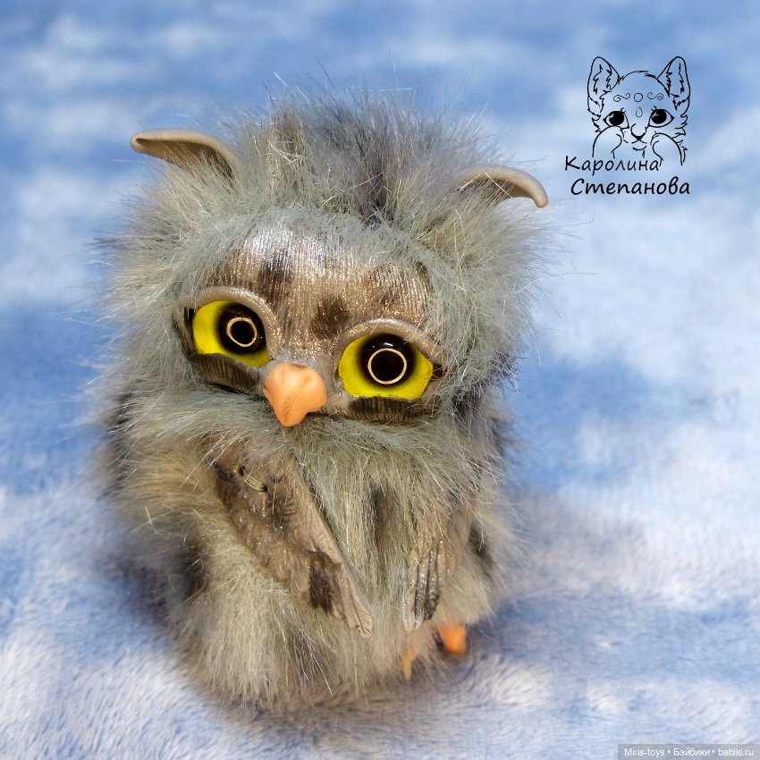 Совушка Скромная Буся — Авторские игрушки (фото 3)
