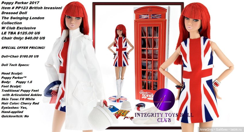 Poppy Parker British Invasion