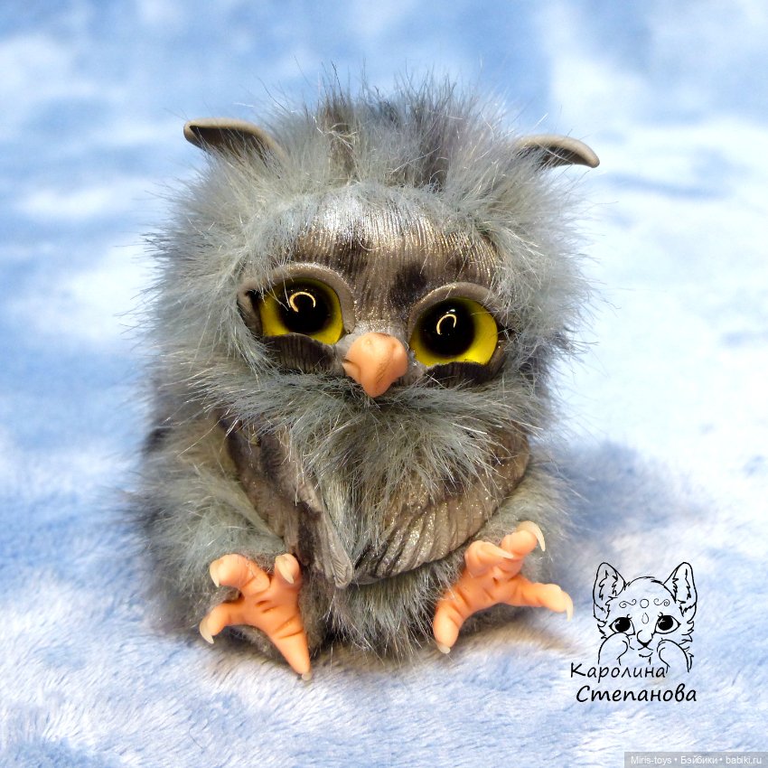 Совушка Скромная Буся — Авторские игрушки (фото 9)
