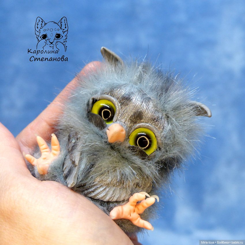 Совушка Скромная Буся — Авторские игрушки (фото 7)