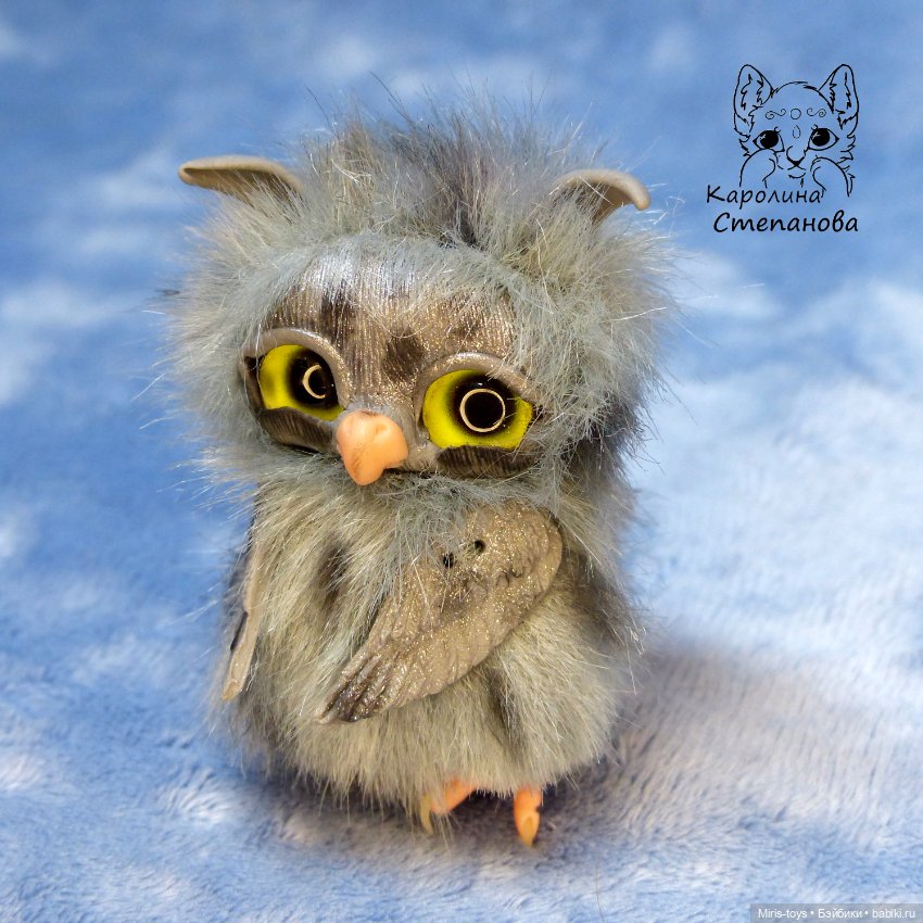 Совушка Скромная Буся — Авторские игрушки