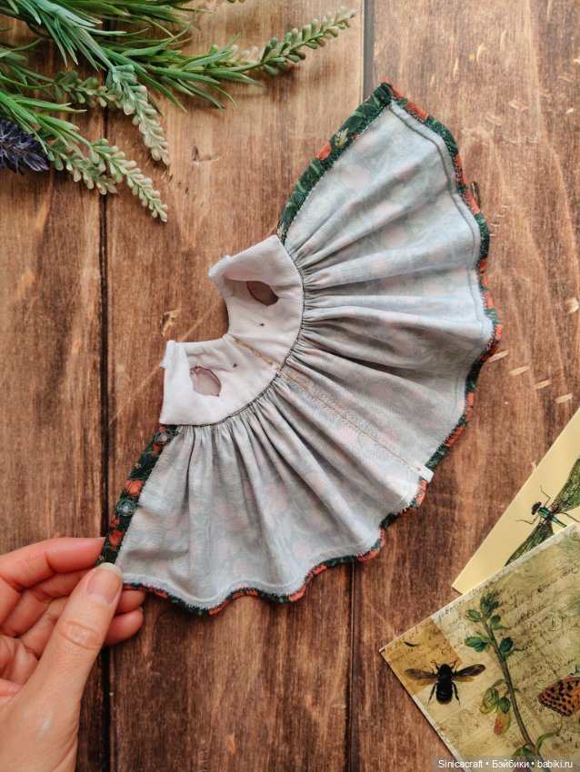 Одежда для кукол 1/6 (Blythe, Pullip, Landoudou, Monsterhigh, Poppy Parker) - платье 11 (фото 4)