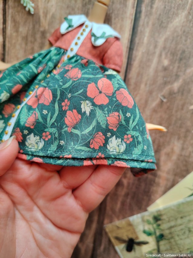 Одежда для кукол 1/6 (Blythe, Pullip, Landoudou, Monsterhigh, Poppy Parker) - платье 11 (фото 3)