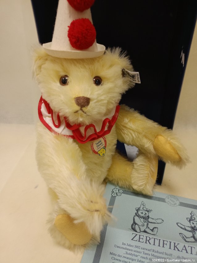 Мишка Тедди Клоун, Steiff (фото 4)