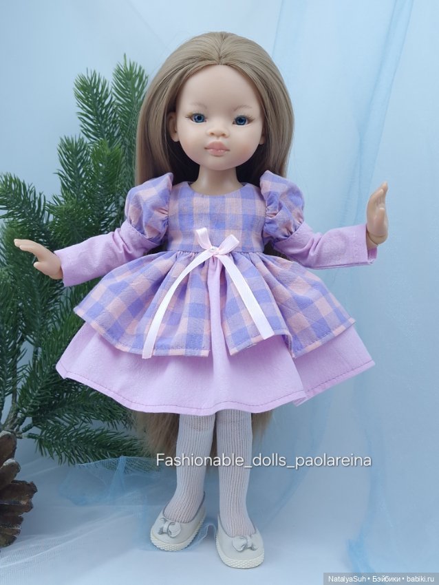 Платье для кукол Paola Reina