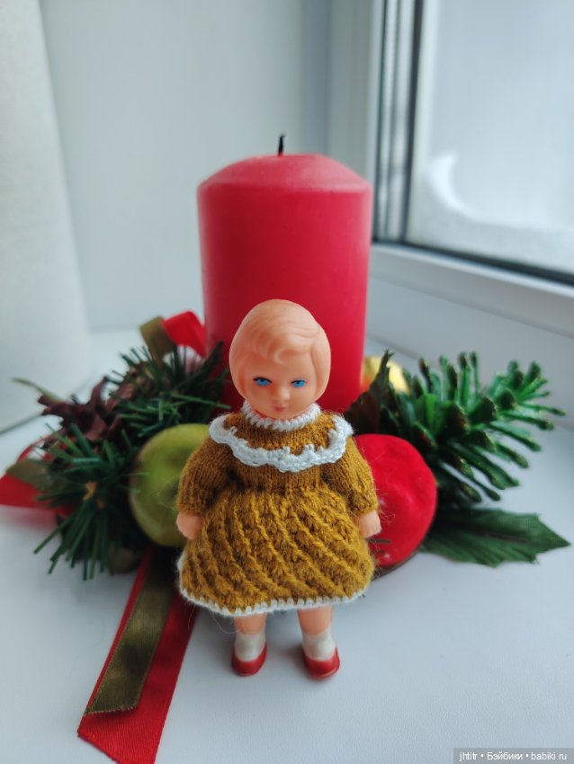 Куколка ГДР в комплекте ручной работы