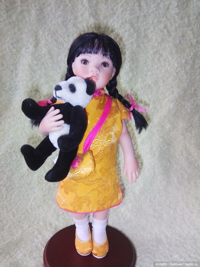 Кукла фарфоровая Paulinette Паулины Якобсен (фото 4)