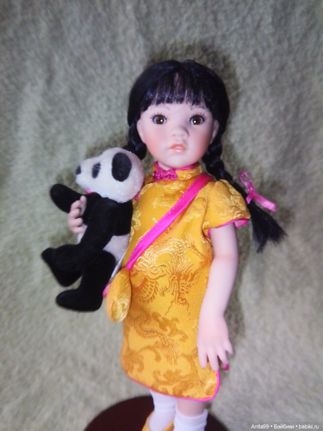 Кукла фарфоровая Paulinette Паулины Якобсен (фото 8)