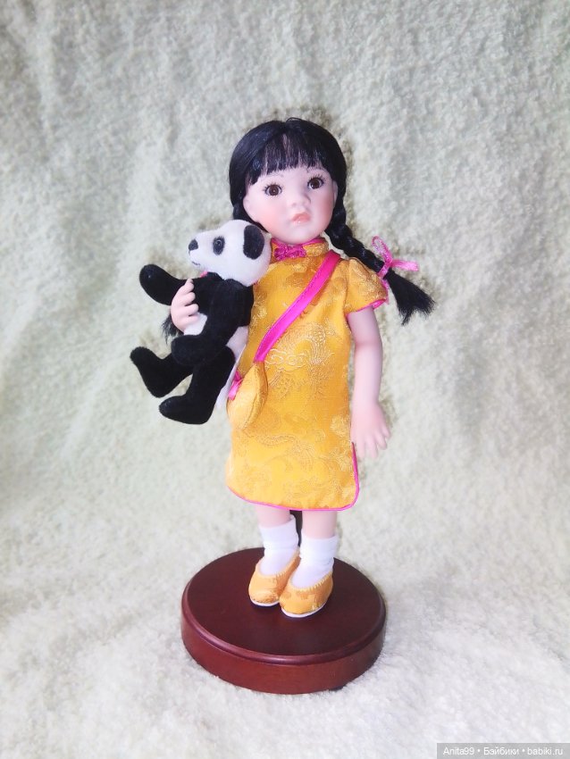 Кукла фарфоровая Paulinette Паулины Якобсен (фото 7)