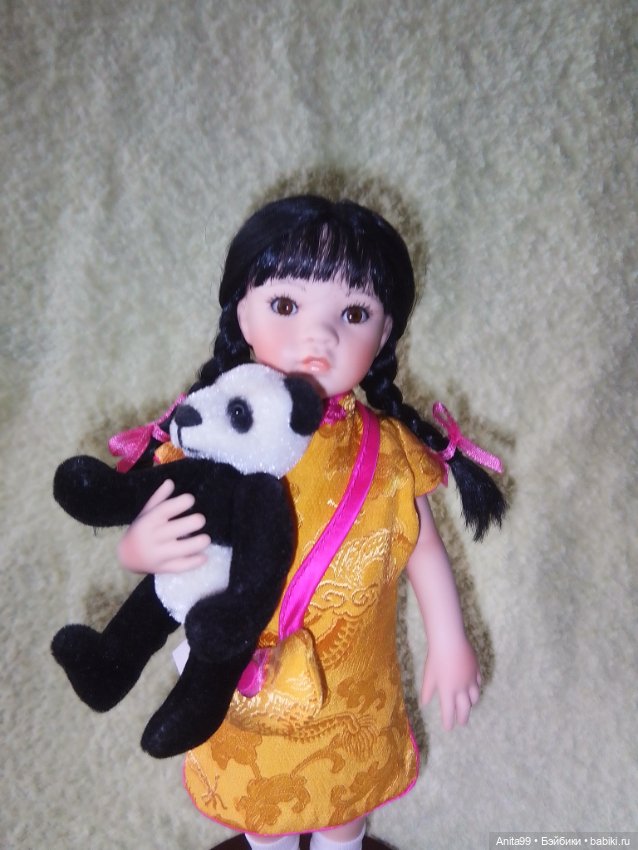 Кукла фарфоровая Paulinette Паулины Якобсен (фото 6)