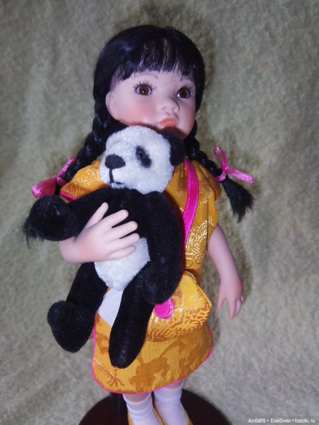 Кукла фарфоровая Paulinette Паулины Якобсен (фото 3)