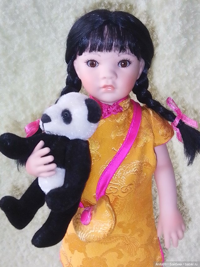 Кукла фарфоровая Paulinette Паулины Якобсен