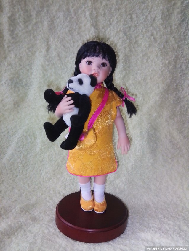 Кукла фарфоровая Paulinette Паулины Якобсен (фото 5)